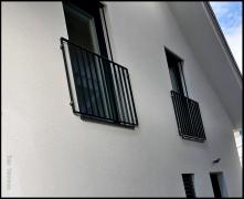 DOMINOX: pocinkana in prašno barvana francoska okna