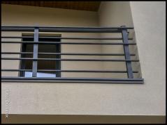 DOMINOX Inox balkonska ograja: Prašno barvna: 