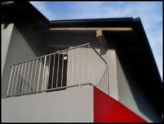 DOMINOX: Paličasta inoks balkonska ograja: 