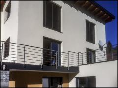 DOMINOX: Navadna inox balkonska ograja  