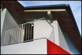 DOMINOX: Klasična balkonska ograja: Polirani inox  