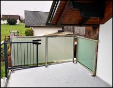 DOMINOX: Inox ograja na terasi z dvojnim varnostnim steklom