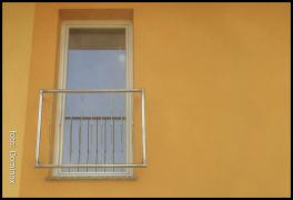 DOMINOX: Francoski balkon: Polirane inox cevi  