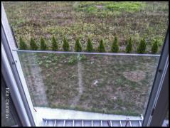 DOMINOX: Francoski balkon  kaljeno steklo  