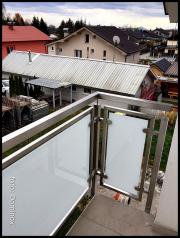 DOMINOX: balkonska ograja z Max Funder ploščo  