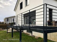 DOMINOX: jeklena konstrukcija terase
