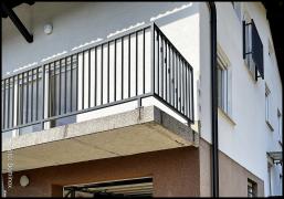 DOMINOX: klasična balkonska inox ograja