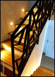 umetelna inox ograja stopnišča
