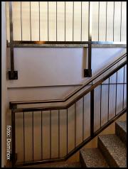 DOMINOX: stopniščna ograja (saten obdelan inox)