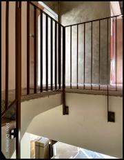 DOMINOX: barvana inox ograja stopnišča