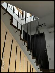 DOMINOX: Notranja stopnišcna ograja prasno barvana