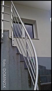 Zavita Inox balkonska ograja (polirani inox)