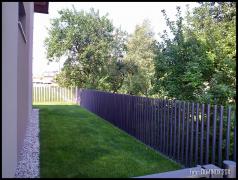 DOMINOX: Galvansko zaitena in antracit barvana vrtna ograja:)